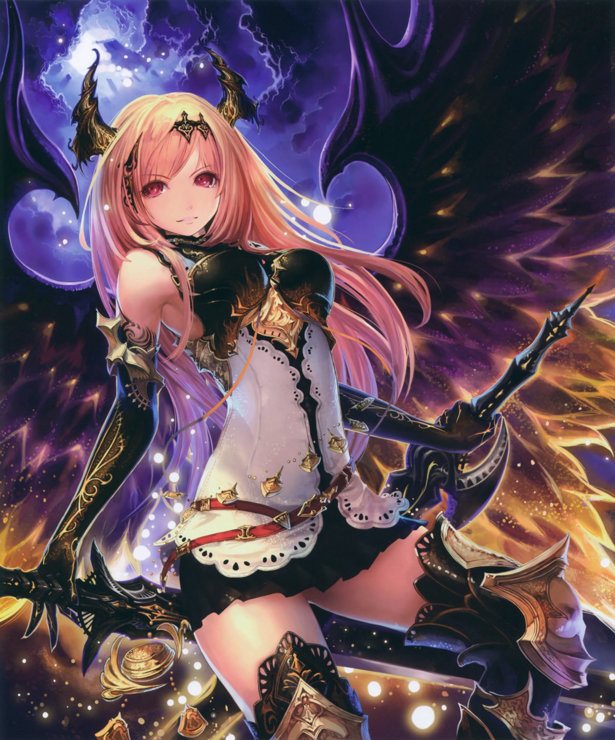 tachikawa mushimaro shadowverse shingeki no bahamut dark angel